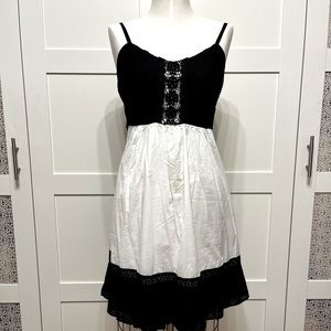 Cotton colorblock dress (box 1)